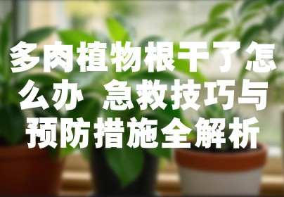 多肉植物根干了怎么办 急救技巧与预防措施全解析